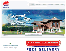 Tablet Screenshot of malaysian-yoghurt.com